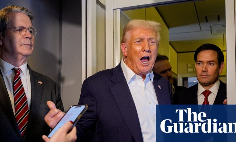 Trump says he would be allowed to run for third term as vice-president – video | Donald Trump