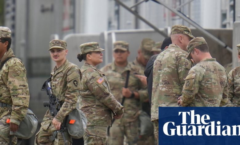 Trump has ‘blurred’ line between military and politics, ex-officers warn | US military Trump has ‘blurred’ line between military and politics, ex-officers warn | US military