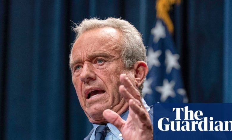 CDC website altered to reflect RFK Jr’s belief in link between vaccines and autism | Trump administration