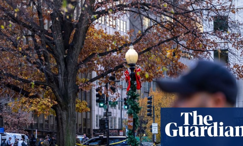 Shock and dismay after national guard troops shot near White House | US news