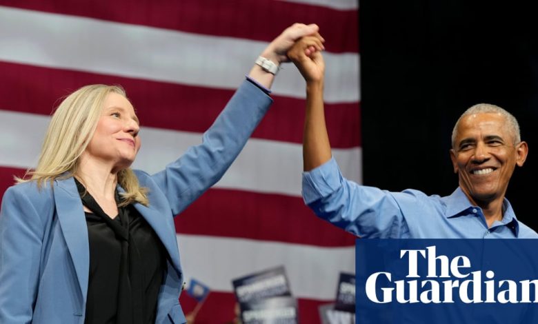 Obama Slams Trump and Republican Policies During Stump Speech for Abigail Spanberger Obama Slams Trump and Republican Policies During Stump Speech for Abigail Spanberger