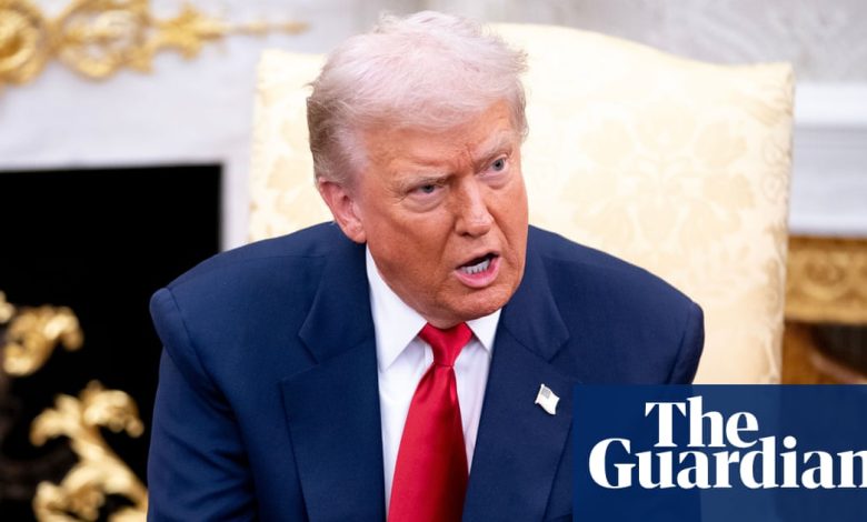 Democrats condemn Trump after he says they should be punished ‘by death’ over video post | Democrats Democrats condemn Trump after he says they should be punished ‘by death’ over video post | Democrats