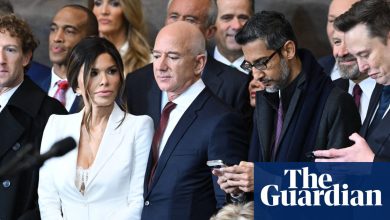 Top 10 US billionaires’ collective wealth grew by 8bn in past year – report | US income inequality