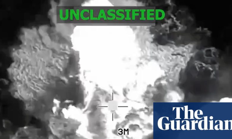 Pentagon announces it has killed four men in another boat strike in Pacific | US military Pentagon announces it has killed four men in another boat strike in Pacific | US military