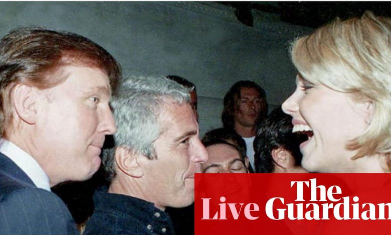 Top Senate Democrat moves on legal action over Epstein files release – US politics live | US politics