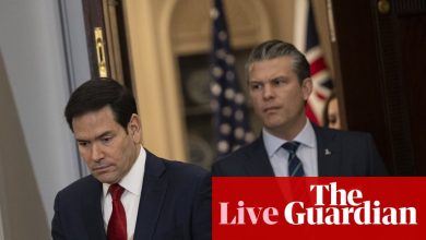 Hegseth and Rubio to Brief ‘Gang of Eight’ as Trump Leaves Military Options for Venezuela on the Table – Live Updates on U.S. Politics