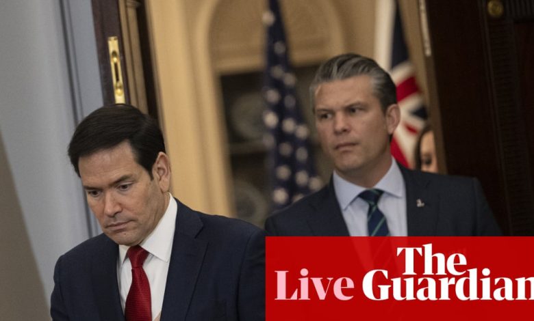 Hegseth and Rubio to Brief ‘Gang of Eight’ as Trump Leaves Military Options for Venezuela on the Table – Live Updates on U.S. Politics Hegseth and Rubio to Brief ‘Gang of Eight’ as Trump Leaves Military Options for Venezuela on the Table – Live Updates on U.S. Politics