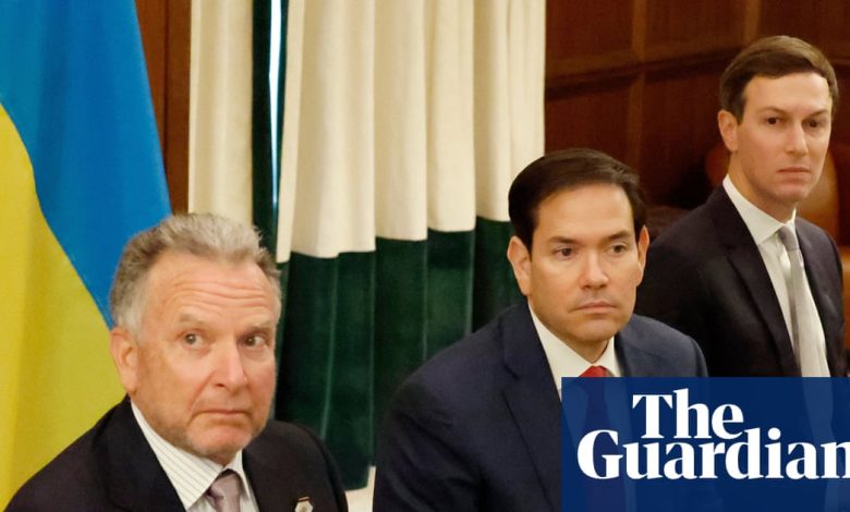Ukrainian and European officials had ‘productive’ talks on ending war, US envoy says | Trump administration