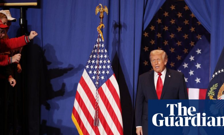 Trump attacks old foe Biden – but presidential parallels hard to avoid | Donald Trump Trump attacks old foe Biden – but presidential parallels hard to avoid | Donald Trump
