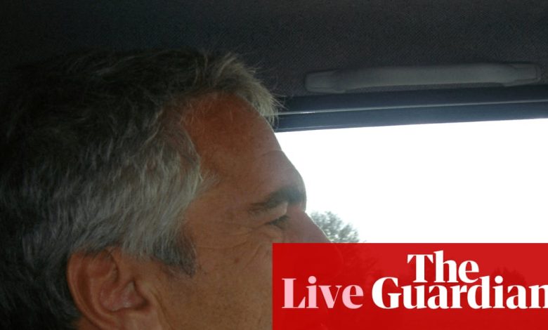 Letter apparently sent from Epstein to convicted sex offender Larry Nassar mentions Trump – US politics live | US news
