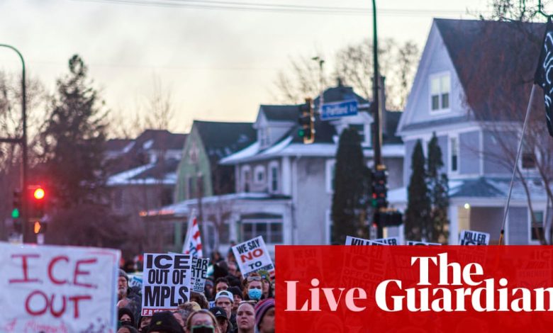 Minneapolis shooting latest: demonstrations and vigils across US after Minnesota woman fatally shot by ICE agent | US politics Minneapolis shooting latest: demonstrations and vigils across US after Minnesota woman fatally shot by ICE agent | US politics