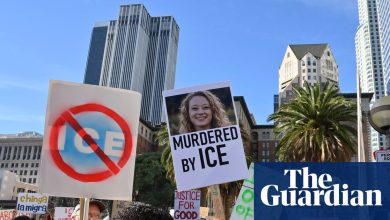 Kristi Noem vows to send ‘hundreds’ more agents to Minneapolis as protests erupt across US | Minnesota ICE shooting