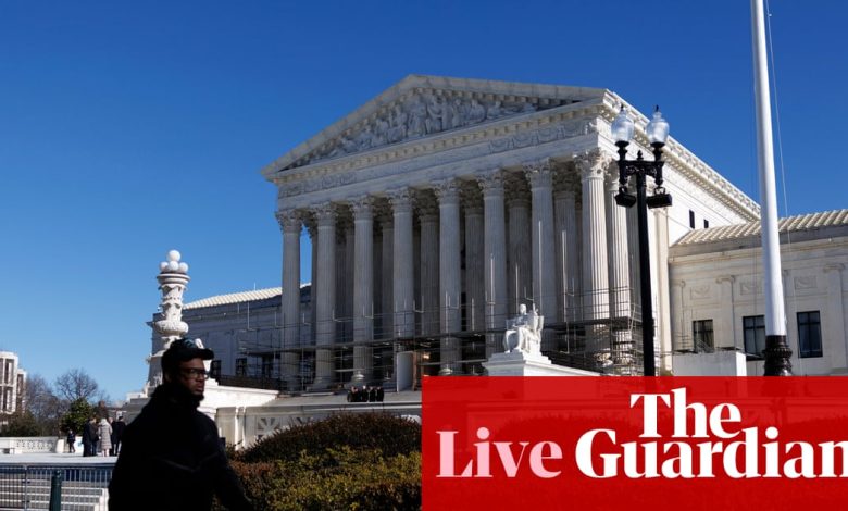 Supreme court to hear arguments on Lisa Cook as Trump continues campaign for control over Federal Reserve – US politics live | US politics