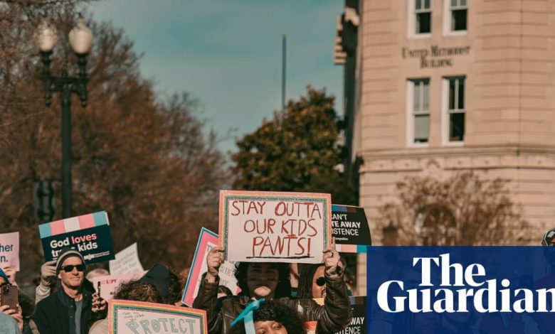 ‘They’re here to antagonize us’: trans advocates say hostility at rallies is up as supreme court hears key case | Transgender