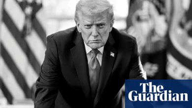 Smithsonian swaps Trump portrait and removes mention of impeachments | Donald Trump Smithsonian swaps Trump portrait and removes mention of impeachments | Donald Trump